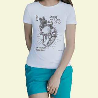 Nome do produto Baby Look Religiosa - 