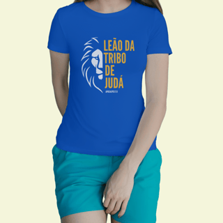 Camiseta Religiosa - Leão da Tribo de Judá