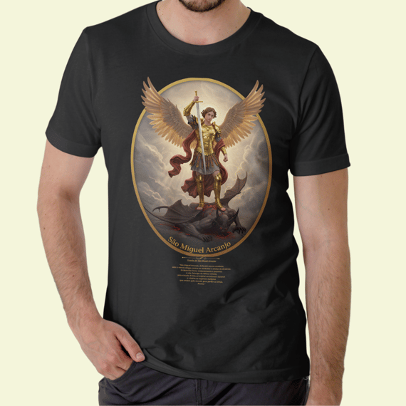 Camiseta Religiosa - São Miguel Arcanjo