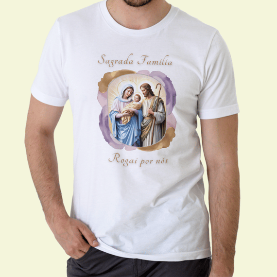 Camiseta Religiosa - Sagrada Família