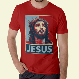 Nome do produto Camiseta Religiosa - Jesus Coroado de Espinhos
