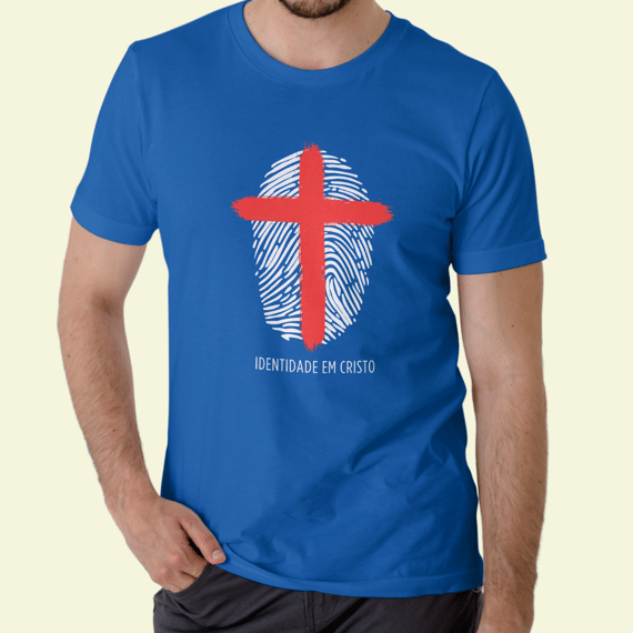 Camiseta Religiosa - Identidade em Cristo