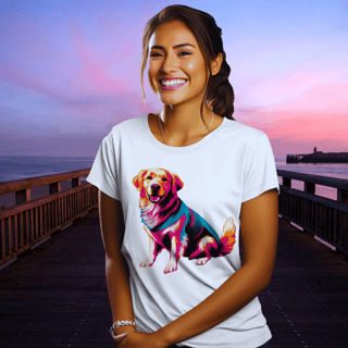 Camiseta Golden PopArt