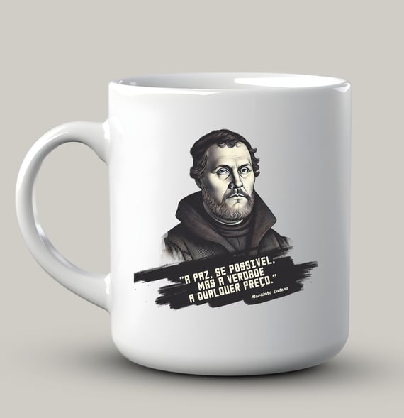 Lutero Verdade - Caneca