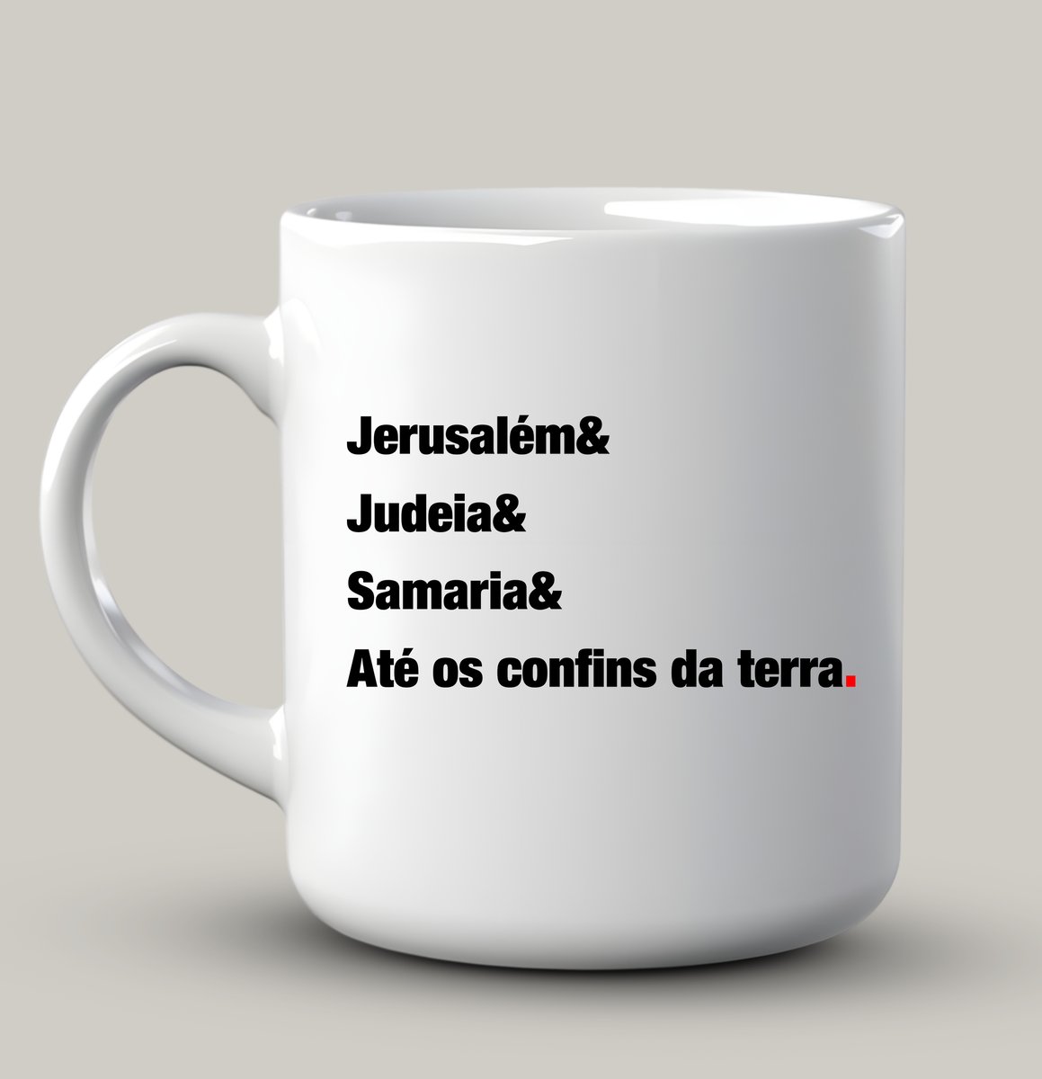 Nome do produto: Atos 1:8 - Canecas