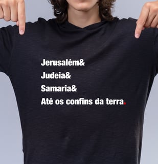 Atos 1:8 - T-Shirt
