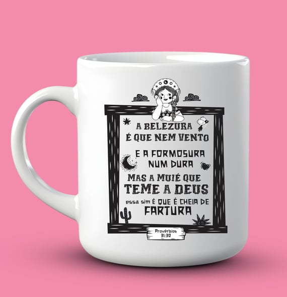 Provérbios 31:30 - Canecas