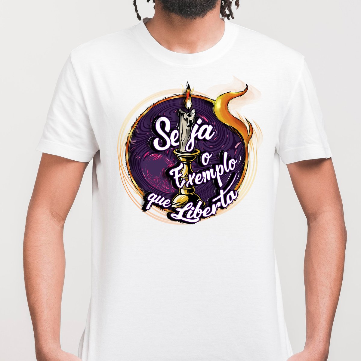 Nome do produto: Seja o exemplo que liberta - T-Shirt