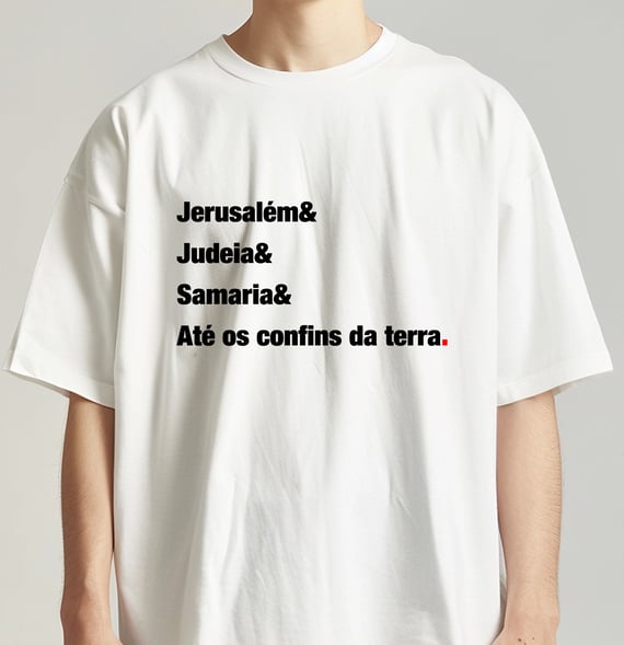 Atos 1:8 - Oversized_Clara