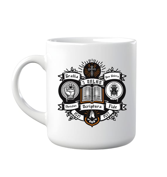 5 Solas - Caneca