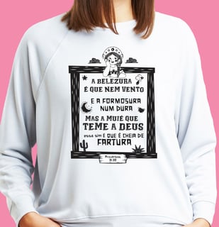 Provérbios 31:30 - Moletom