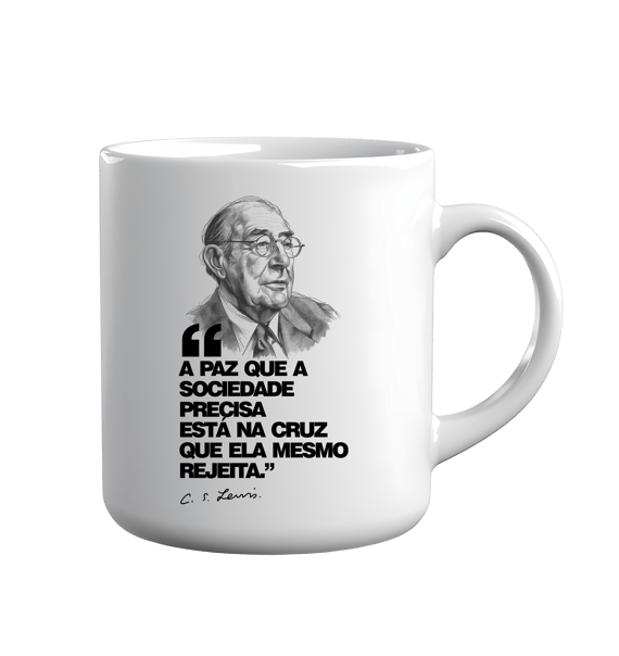 Caneca A Cruz - CS Lewis