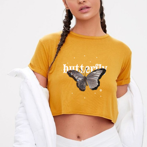 Cropped Butterfly 