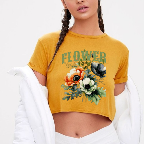 Cropped Flower