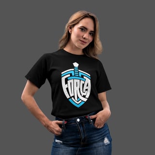 Nome do produto Camiseta Feminina Força