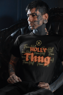 Nome do produto T-shirt Masculina Estampada Holly Thug Casual I