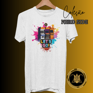 T-shirt Masculina Estampada fromhell nerd side arcade 2