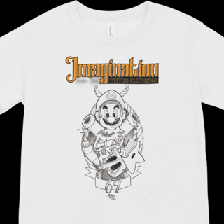 T-shirt Masculina Estampada Mario From Hell 
