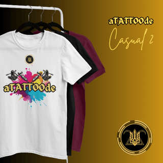 Nome do produto T-shirt Masculina Estampada aTATTOOde Casual II