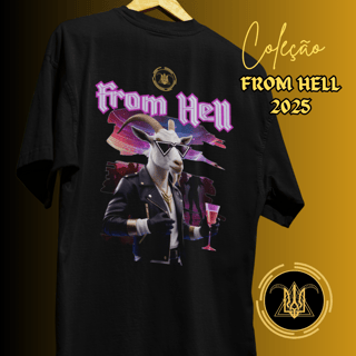 Nome do produto T-shirt Masculina Estampada Algodão Pima Baladeiro From Hell 