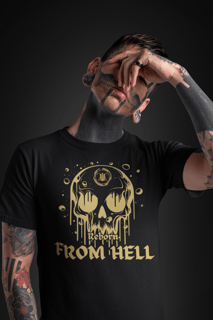 Nome do produto T-shirt Masculina Estampada Reborn From hell Casual II