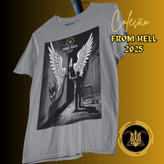 Nome do produto T-shirt Masculina Estampada Estonada Grafiteiro From Hell 