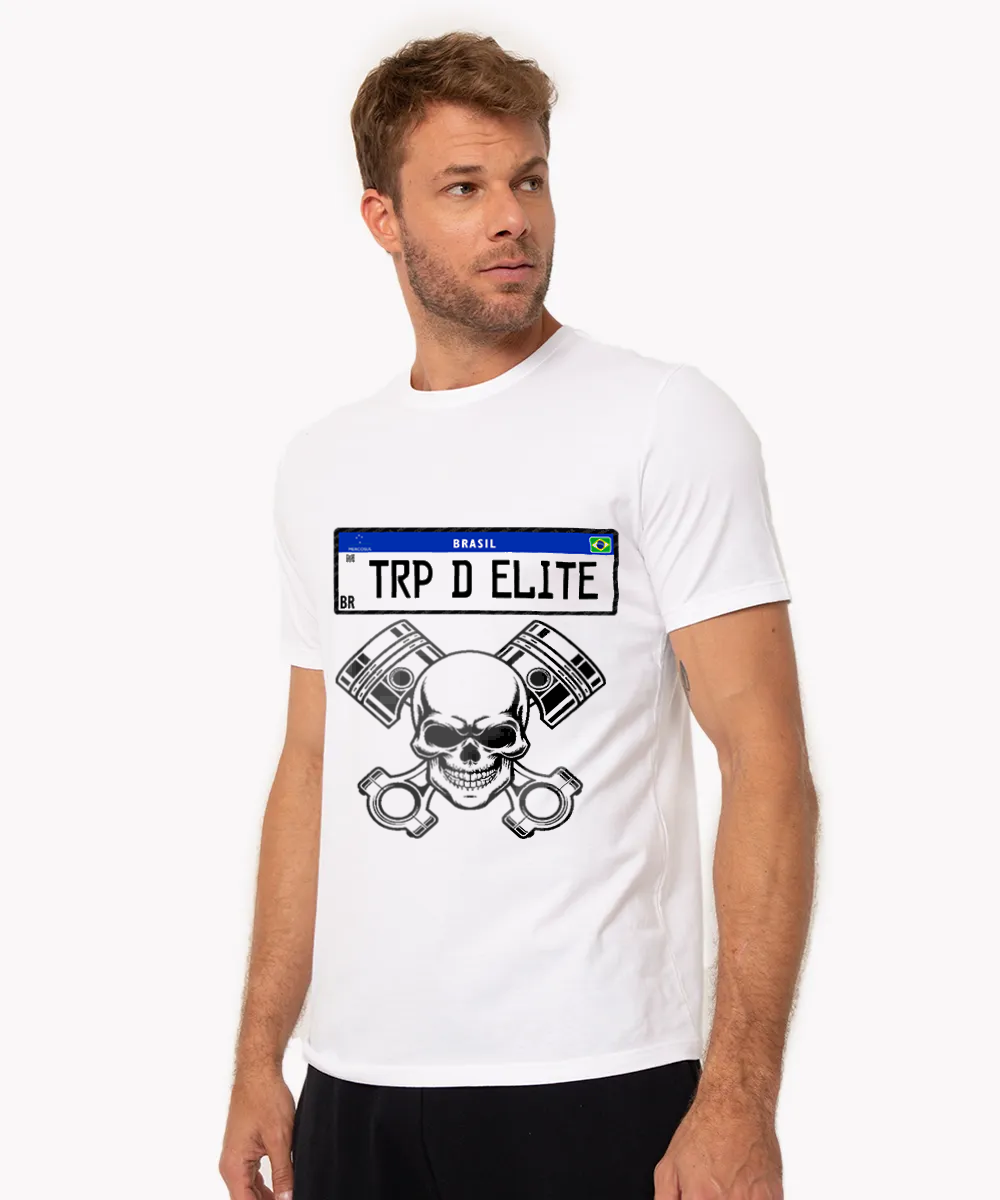 CAMISETA TROPA DE ELITE SORRISO CAVEIRA