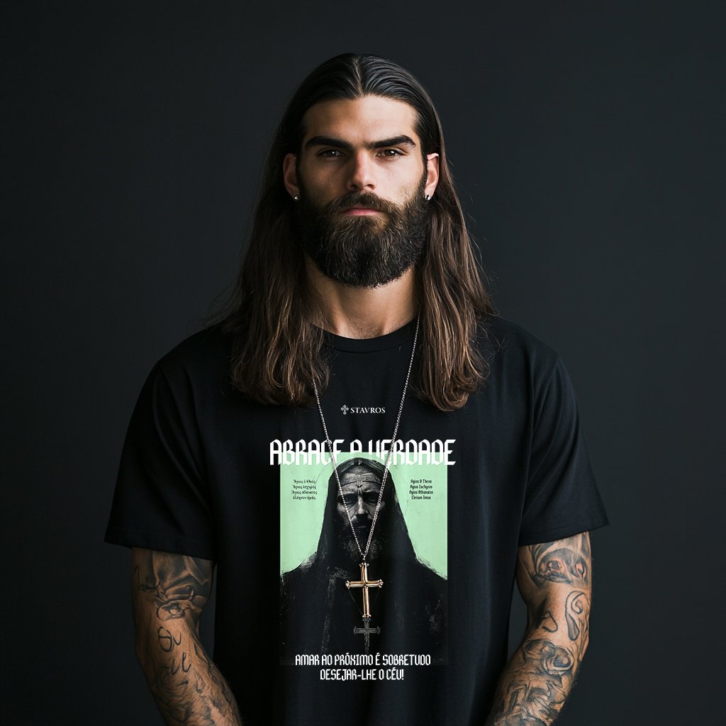 Nome do produto: Camiseta Prime - Abrace a Verdade - STAVROS