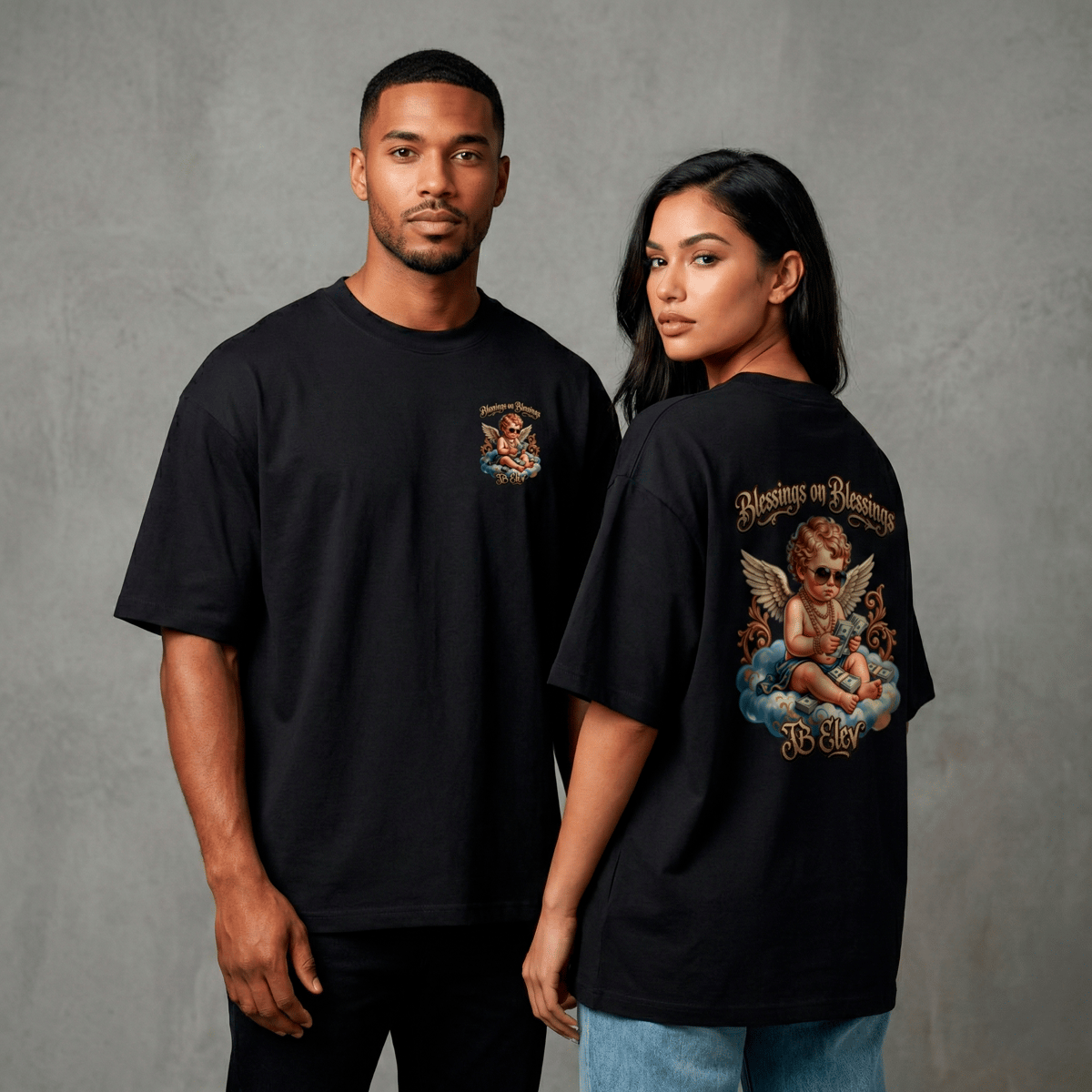 Nome do produto: Oversized Blessed Hustler