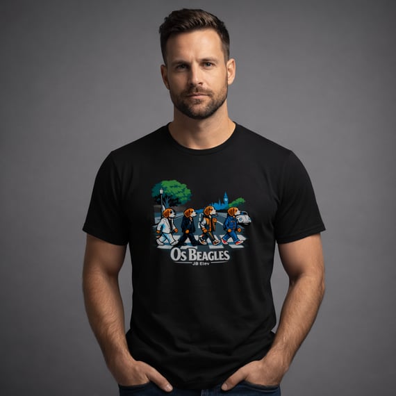 T-Shirt Prime Os Beagles - Abbey Road Edition