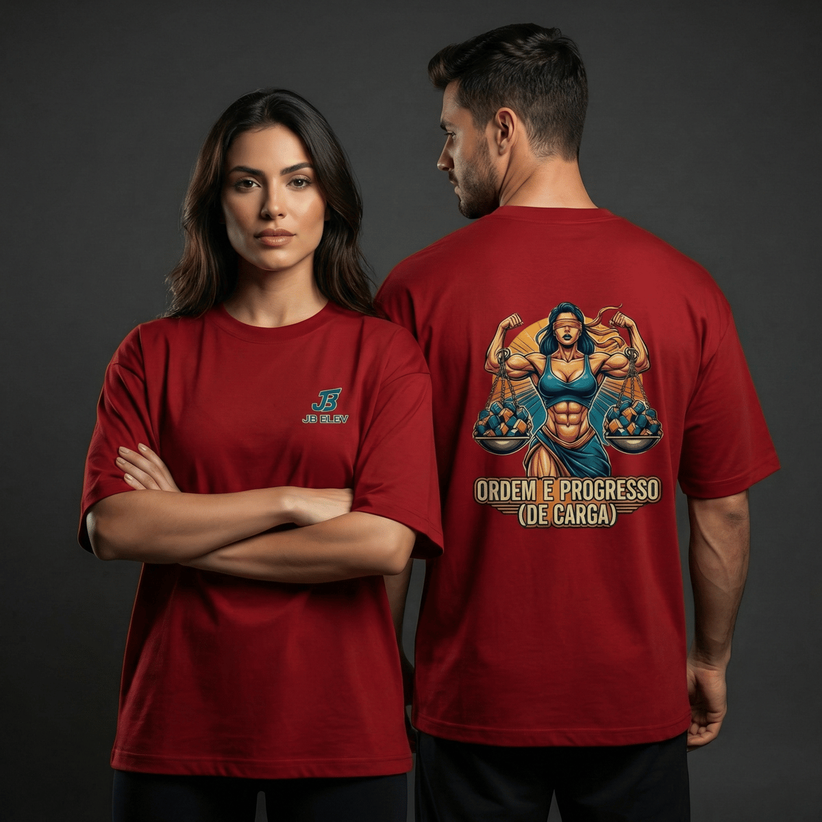 Nome do produto: Oversized Ordem e Progresso (de Carga)