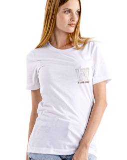 Nome do produto SUA FÉ TE CUROU - T-SHIRT