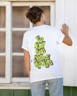 Nome do produto EU NÃO SOU DESSE MUNDO - T-SHIRT 
