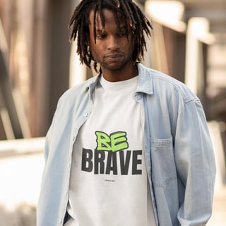 Nome do produto T-shirt | Be Brave