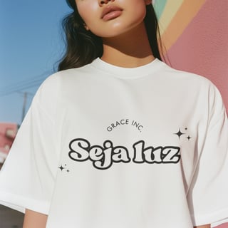 Nome do produto T-shirt | Seja Luz