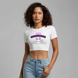 Nome do produto Cropped Coelho Feminino The Warriors E-sports