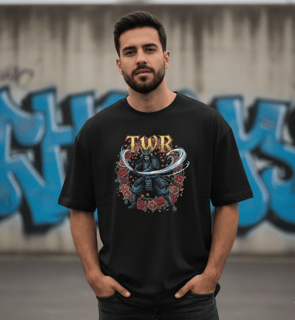 Nome do produto Camisa Oversized Premium Samurai Guerreiro do vento