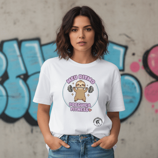 Nome do produto Camisa Oversized Feminina Preguiça Fitness