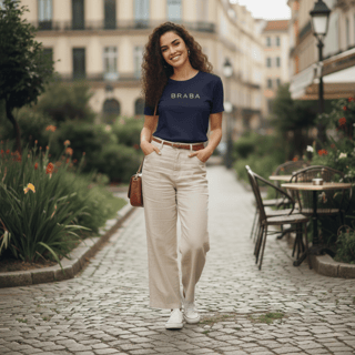 Nome do produto Camisa T-Shirt Feminina Braba