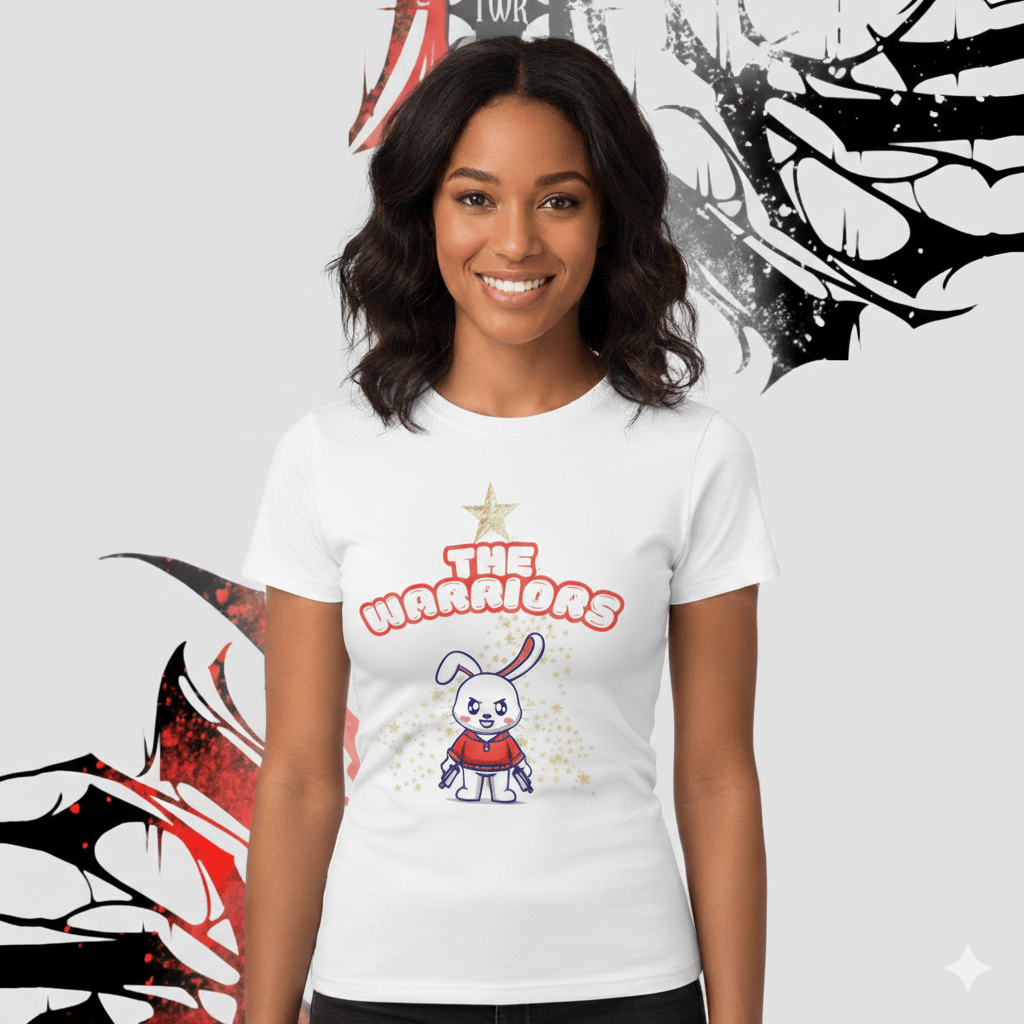 Nome do produto: Camiseta Coelinha Furiosa | Dupla Ameaça