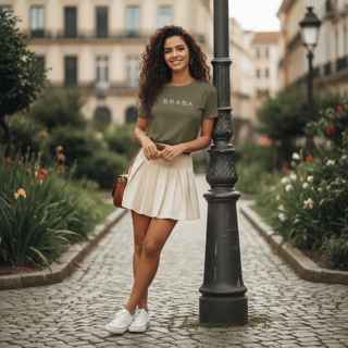 Nome do produto Camisa T-Shirt Feminina Braba