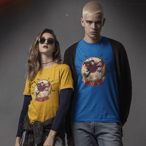 CAMISETA MORCEGOZIAS UNISSEX - CAZUM8