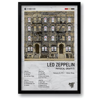 Nome do produto Poster Led Zeppelin - Physical Graffiti