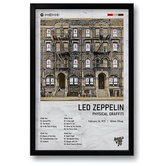 Poster Led Zeppelin - Physical Graffiti