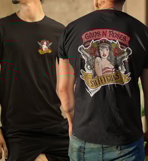 Sweet Guns - Modelo Frente e Costas