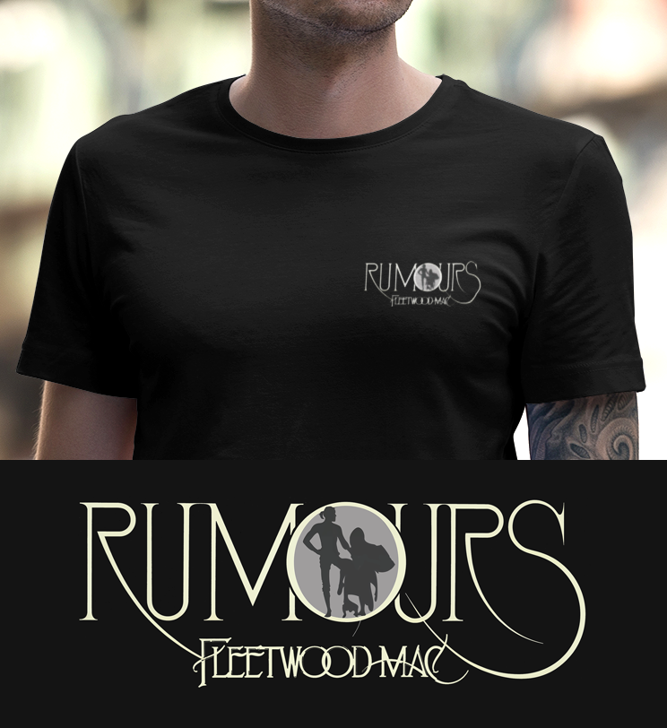 Nome do produto: Camiseta Minimalista Rumours
