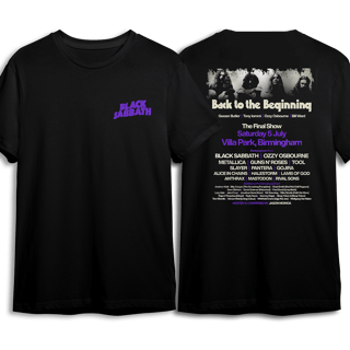 Black Sabbath - Back to the Beginning - Minimalista