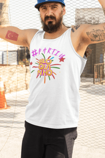 Nome do produto Regata Masculina - Bloquinho