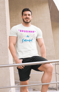 Nome do produto Camiseta Masculina - Brusinha de Carnaval