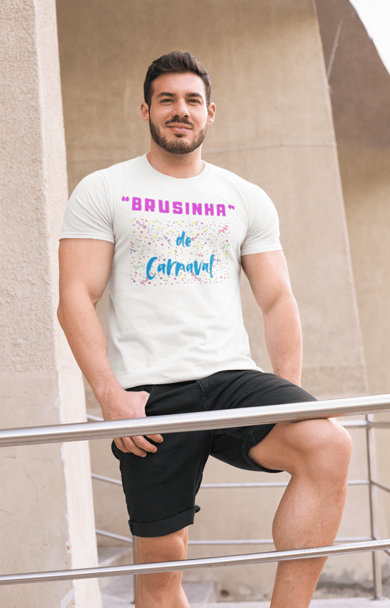 Camiseta Masculina - Brusinha de Carnaval